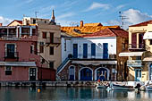 The Venetian inner harbour, the most attractive part of Rethimnon. waterfront. 